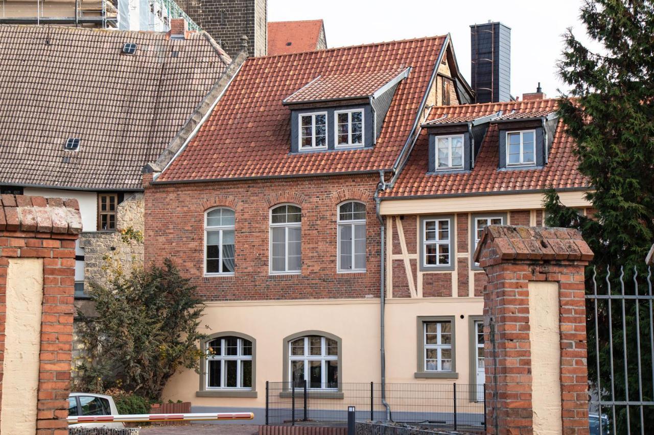 Ferienwohnung Salon Am Schlossberg Quedlinburg Exterior foto